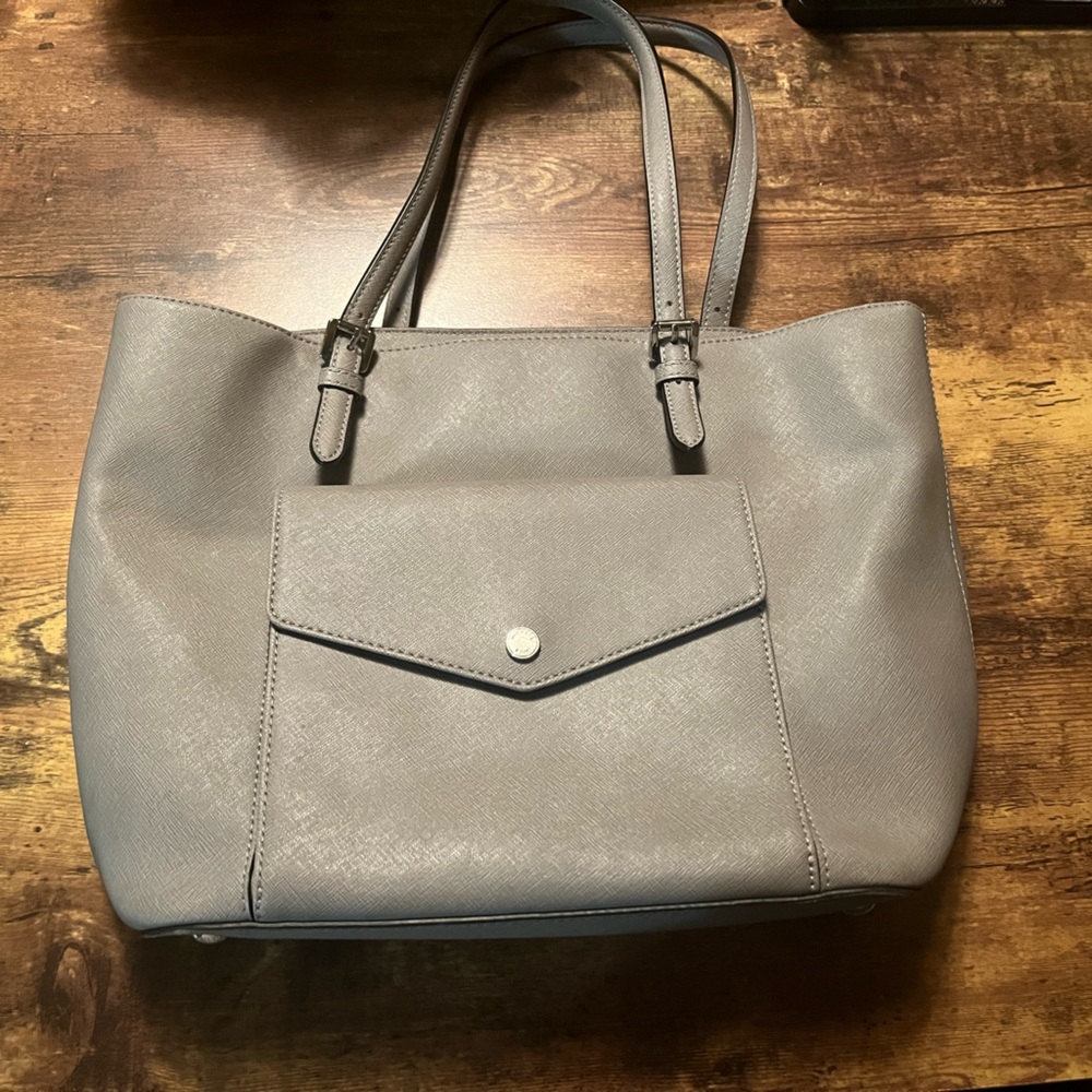 Michael Kors grey purse